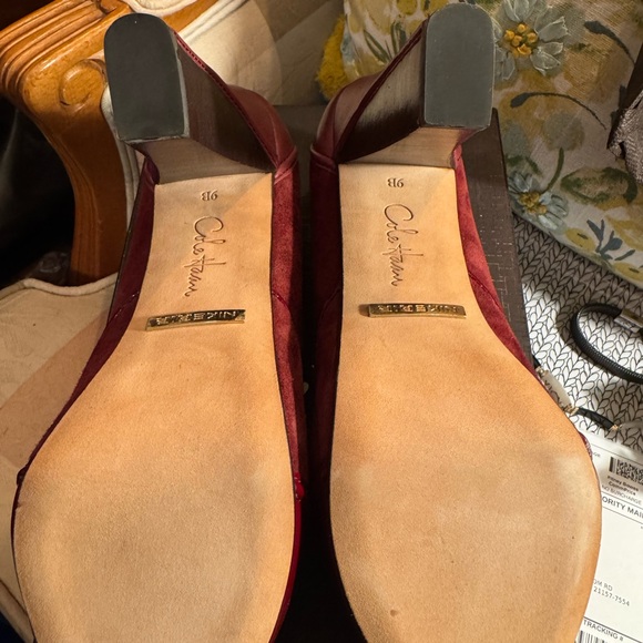Cole Haan DALYA AIR. PUMP WINE SUEDE Size 9 - Picture 5 of 9